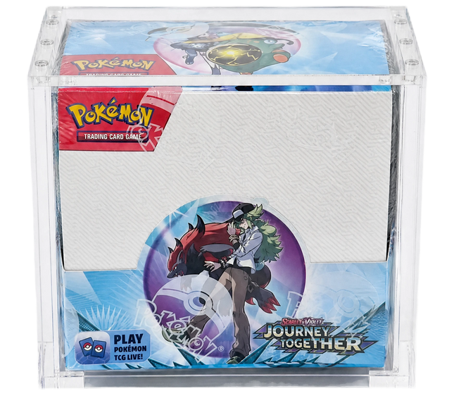 Akryl Display Case - Pokemon Booster Box (Pokrywa Magnetyczna)