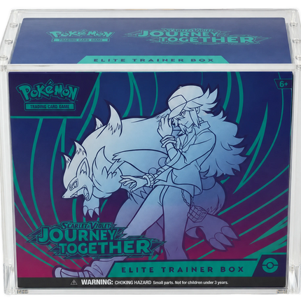 Akrylowe etui ekspozycyjne na Pokemon Elite Trainer Box (magnetyczna pokrywa)
