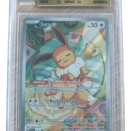 Pokemon TCG - Eevee SVP 173 - Prismatic Evolutions ETB Promo - BGS 9.5 Gem Mint (Angielski)