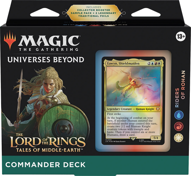 Magic: The Gathering - The Lord of the Rings: Tales of Middle-earth - Riders of Rohan Commander Deck (Angielski)